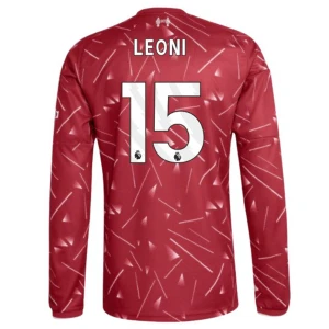 Liverpool FC Leoni #15 Fußballtrikot 2026-27 Heimtrikot Herren Langarm