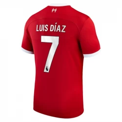 Liverpool FC Luis Diaz #7 Fußballtrikots 2023-24 Heimtrikot Herren