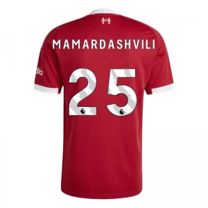 Liverpool FC Mamardashvili #25 Fußballtrikot 2025-26 Heimtrikot Herren