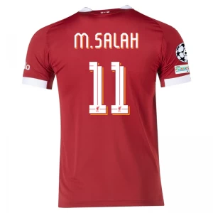 Liverpool FC Mohamed Salah #11 Fußballtrikot 2025-26 Champions League Heimtrikot Herren