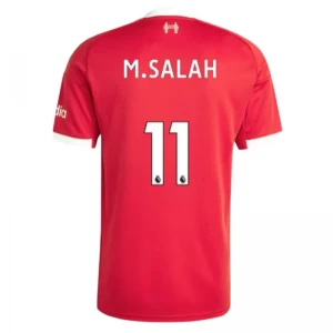 Liverpool FC Mohamed Salah #11 Fußballtrikot 2025-26 Heimtrikot Herren