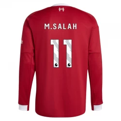 Liverpool FC Mohamed Salah #11 Fußballtrikot 2025-26 Heimtrikot Herren Langarm