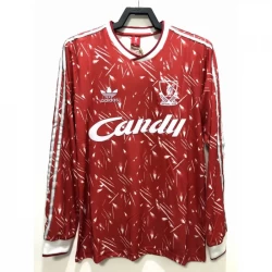 Liverpool FC Retro Trikot 1989-91 Heim Herren Langarm