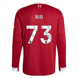Liverpool FC Rio #73 Fußballtrikot 2025-26 Heimtrikot Herren Langarm