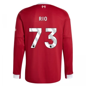 Liverpool FC Rio #73 Fußballtrikot 2025-26 Heimtrikot Herren Langarm