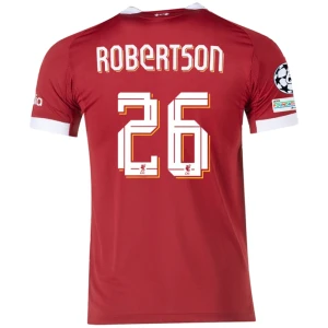 Liverpool FC Robertson #26 Fußballtrikot 2025-26 Champions League Heimtrikot Herren
