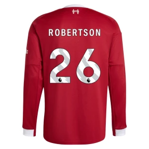 Liverpool FC Robertson #26 Fußballtrikot 2025-26 Heimtrikot Herren Langarm