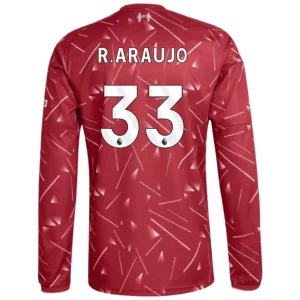 Liverpool FC Ronald Araujo #33 Fußballtrikot 2026-27 Heimtrikot Herren Langarm