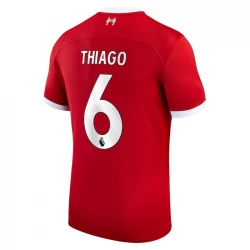 Liverpool FC Thiago #6 Fußballtrikots 2023-24 Heimtrikot Herren