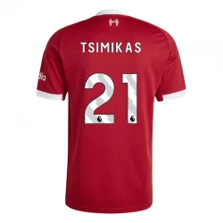 Liverpool FC Tsimikas #21 Fußballtrikot 2025-26 Heimtrikot Herren