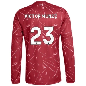 Liverpool FC Victor Munoz #23 Fußballtrikot 2026-27 Heimtrikot Herren Langarm