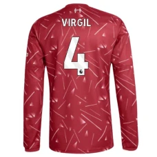 Liverpool FC Virgil van Dijk #4 Fußballtrikot 2026-27 Heimtrikot Herren Langarm