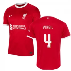 Liverpool FC Virgil van Dijk #4 Fußballtrikots 2023-24 UCL Heimtrikot Herren