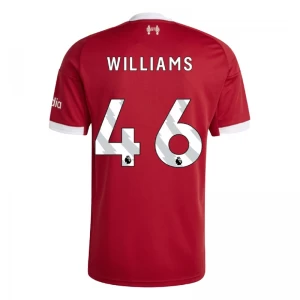 Liverpool FC Williams #46 Fußballtrikot 2025-26 Heimtrikot Herren