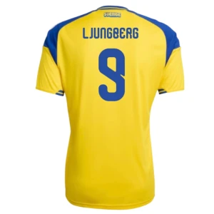 Ljungberg #9 Schweden Fußballtrikot WM 2026 Heimtrikot Herren