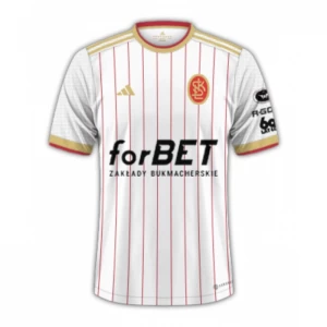 ŁKS Łódź Fußballtrikot 2023-24 Heimtrikot Herren