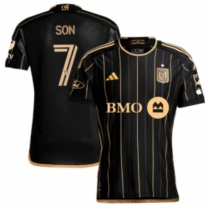 Los Angeles FC Son Heung-min #7 Fußballtrikot 2025-26 Heimtrikot Herren