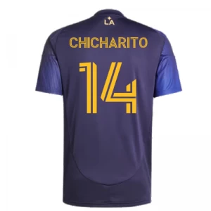 Los Angeles Galaxy Fußballtrikot 2025-26 Chicharito #14 Auswärtstrikot Herren