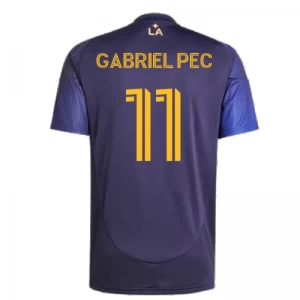Los Angeles Galaxy Fußballtrikot 2025-26 Gabriel Pec #11 Auswärtstrikot Herren