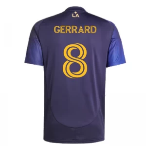 Los Angeles Galaxy Fußballtrikot 2025-26 Steven Gerrard #8 Auswärtstrikot Herren