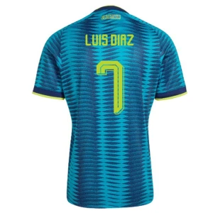 Luis Diaz #7 Kolumbien Fußballtrikot WM 2026 Auswärtstrikot Herren