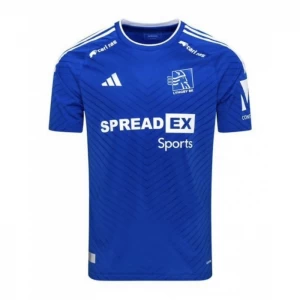 Lyngby Boldklub Fußballtrikot 2023-24 Heimtrikot Herren