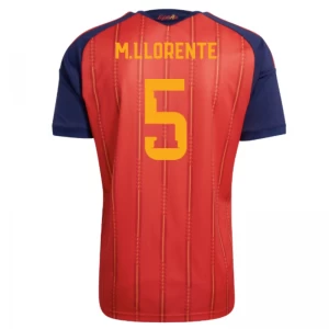M. Marcos Llorente #5 Spanien Fußballtrikot WM 2026 Heimtrikot Herren