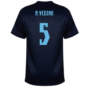 M. Vecino #5 Uruguay Fußballtrikot WM 2026 Auswärtstrikot Herren