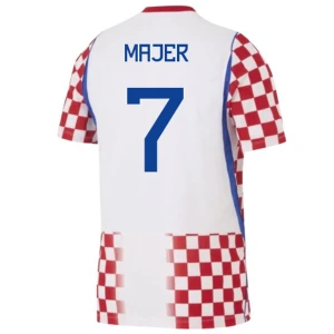 Majer #7 Kroatien Fußballtrikot WM 2026 Heimtrikot Herren
