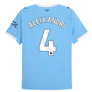 Manchester City Aleixandri #4 Fußballtrikot 2025-26 Heimtrikot Herren
