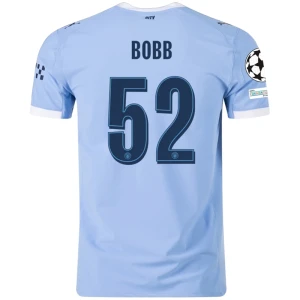 Manchester City Bobb #52 Fußballtrikot 2025-26 Champions League Heimtrikot Herren