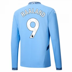 Manchester City Erling Haaland #9 Fußballtrikot 2024-25 Heimtrikot Herren Langarm