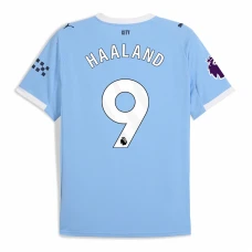 Manchester City Erling Haaland #9 Fußballtrikot 2025-26 Heimtrikot Herren