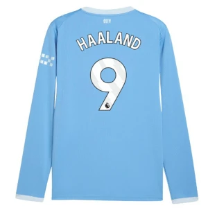 Manchester City Erling Haaland #9 Fußballtrikot 2026-27 Heimtrikot Herren Langarm