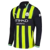 Manchester City Fußballtrikot 2024-25 Erling Haaland #9 Auswärtstrikot Herren Langarm