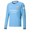 Manchester City Erling Haaland #9 Fußballtrikot 2024-25 Heimtrikot Herren Langarm