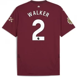 Manchester City Fußballtrikot 2024-25 Kyle Walker #2 Auswärtstrikot Herren