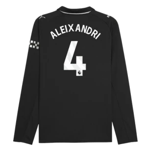 Manchester City Fußballtrikot 2025-26 Aleixandri #4 Auswärtstrikot Herren Langarm