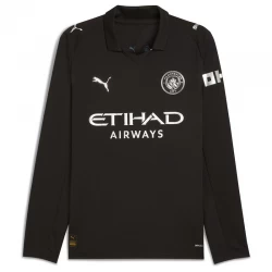 Manchester City Fußballtrikot 2025-26 Auswärtstrikot Herren Langarm