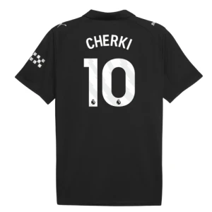 Manchester City Fußballtrikot 2025-26 Cherki #10 Auswärtstrikot Herren