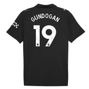 Manchester City Fußballtrikot 2025-26 Gundogan #19 Auswärtstrikot Herren