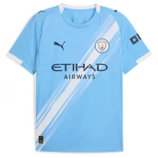 Manchester City Fußballtrikot 2025-26 Heimtrikot Herren