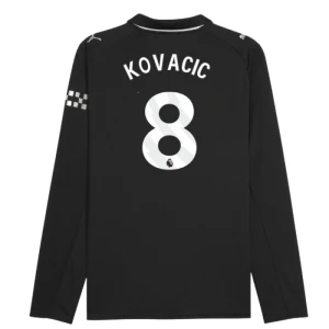 Manchester City Fußballtrikot 2025-26 Kovacic #8 Auswärtstrikot Herren Langarm