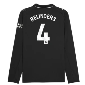 Manchester City Fußballtrikot 2025-26 Reijnders #4 Auswärtstrikot Herren Langarm