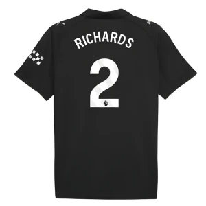 Manchester City Fußballtrikot 2025-26 Richards #2 Auswärtstrikot Herren