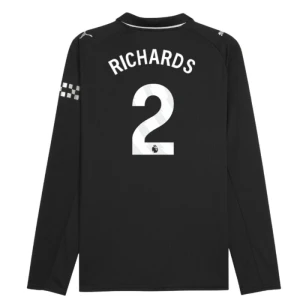 Manchester City Fußballtrikot 2025-26 Richards #2 Auswärtstrikot Herren Langarm
