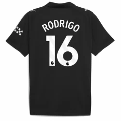 Manchester City Fußballtrikot 2025-26 Rodrigo #16 Auswärtstrikot Herren