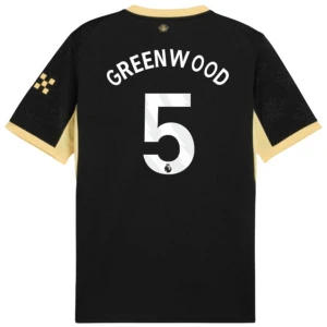 Manchester City Fußballtrikot 2026-27 Greenwood #5 Auswärtstrikot Herren