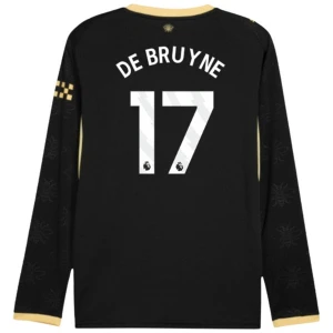 Manchester City Fußballtrikot 2026-27 Kevin De Bruyne #17 Auswärtstrikot Herren Langarm