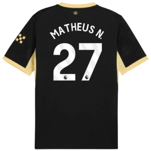 Manchester City Fußballtrikot 2026-27 Matheus N. #27 Auswärtstrikot Herren